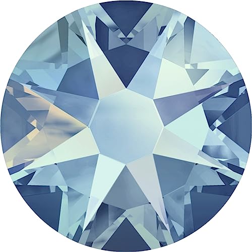 SWAROVSKI® Kristalle 2088 ohne Kleber SS12 (ca. 3.1mm) 100 Stück Light Sapphire Shimmer von SWAROVSKI