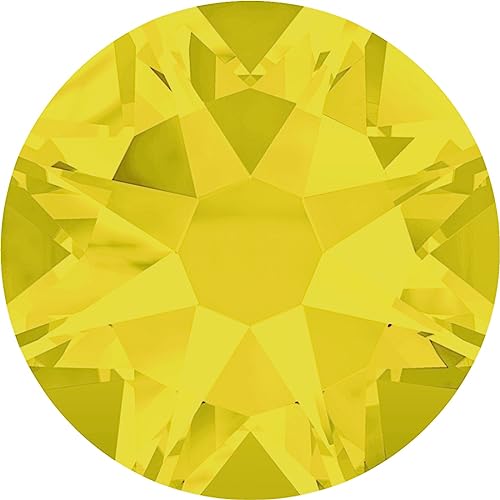 SWAROVSKI® Kristalle 2088 ohne Kleber SS12 (ca. 3.1mm) 100 Stück Yellow Opal von SWAROVSKI