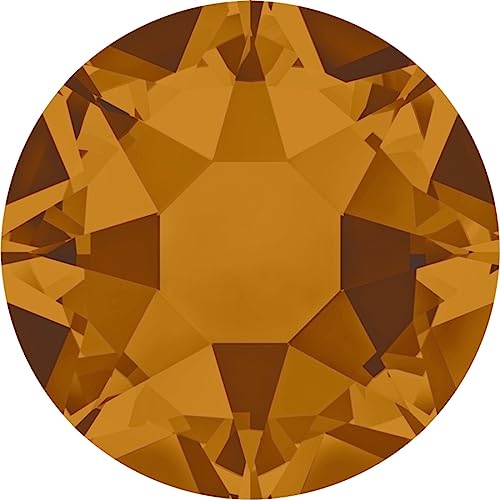 SWAROVSKI® Kristalle 2088 ohne Kleber SS30 (ca. 6.4mm) 100 Stück Crystal Copper von SWAROVSKI
