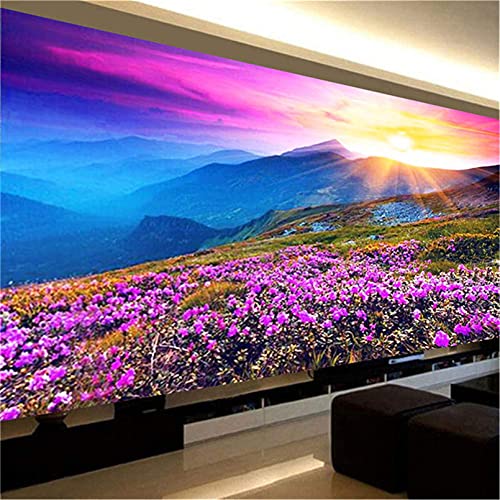 SWECOMZE 5D Diamond Painting Set, Diamant Painting Bilder Groß, Wohnzimmer Schlafzimmer Büro Wand Und Eingang Dekoration (120 * 50cm) von SWECOMZE