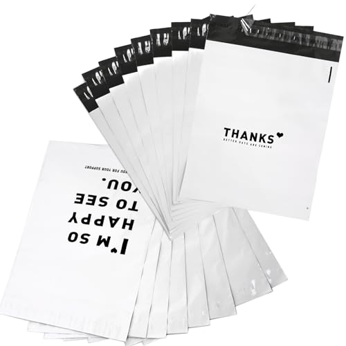 SWIHELP Versandtaschen Packung mit 200 Versandtüten für Kleidung Versandtüten für Kleidung mit starkem selbstklebendem Klebstoff Versand Tüte SWIHELP Versandtaschen Packung mit 200 Versandtüten für Kleidung Versandtüten für Kleidung mit starkem selbstklebendem Klebstoff Versand Tüte von SWIHELP