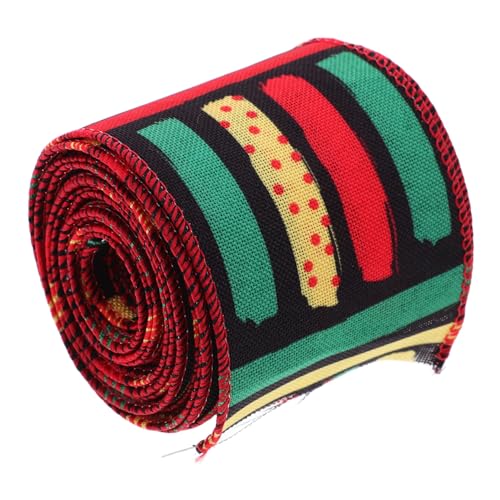 Juneteenth Dekorationsband Robustem Breit für Diy Projekte Geschenkverpackungen und Partybedarf zur Feier Juneteenth Afroamerikanischen Geschichte von SWOOMEY