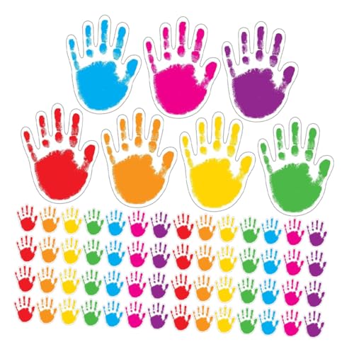 SWOOMEY 100 Stück Handförmige Papieraufkleber mit Schreibfläche Bunte Farben Mischung Diyfreundliche Bastel Papierausschnitte für Klassenzimmer Schwarzes Brett Kindergarten und Zuhause SWOOMEY 100 Stück Handförmige Papieraufkleber mit Schreibfläche Bunte Farben Mischung Diyfreundliche Bastel Papierausschnitte für Klassenzimmer Schwarzes Brett Kindergarten und Zuhause von SWOOMEY