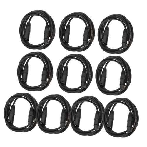 SWOOMEY 10Stücke Pin Dmx Kabel für Moving Head Licht Par Licht und Bühnenbeleuchtung Flexibles Korrosionsbeständiges für Dj Ausrüstung und Live Events SWOOMEY 10Stücke Pin Dmx Kabel für Moving Head Licht Par Licht und Bühnenbeleuchtung Flexibles Korrosionsbeständiges für Dj Ausrüstung und Live Events von SWOOMEY