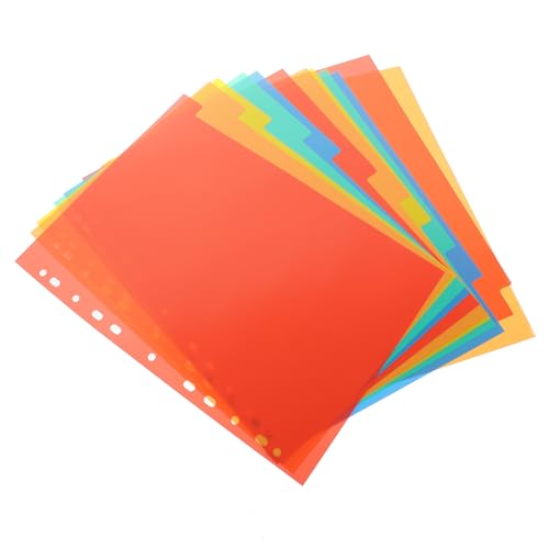 SWOOMEY 3 Sätze Register Trennblätter aus Robustem Teilige Blanko Locher Einheften für Ordner und Dokumentenmappe Praktische Indexseiten für Schule Büro Planer und Notizbuch SWOOMEY 3 Sätze Register Trennblätter aus Robustem Teilige Blanko Locher Einheften für Ordner und Dokumentenmappe Praktische Indexseiten für Schule Büro Planer und Notizbuch von SWOOMEY
