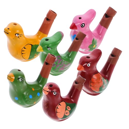 SWOOMEY 6 Stck. Keramische Vogelpfiffe Wasservogelpfeifen für Geburtstagsfeiern und Besondere Anlässe von SWOOMEY