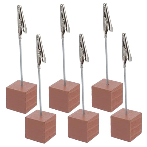 SWOOMEY 6 Stück Teiliges Retro Alligator Memo Clips aus Robustem Kleine Bunte Zettelhalter und Fotoklammern für Schreibtisch Büro und Kreative Organisation von Notizen Fotos Karten von SWOOMEY