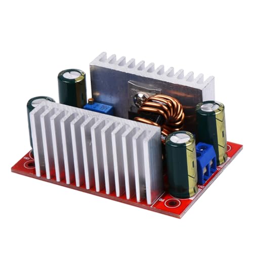 SWOOMEY Dc Dc Boost Converter Variabler Spannungsregler für LED Lampen und Solarpanels Effizienz mit Schraubklemmen und Kühlkörpern von SWOOMEY