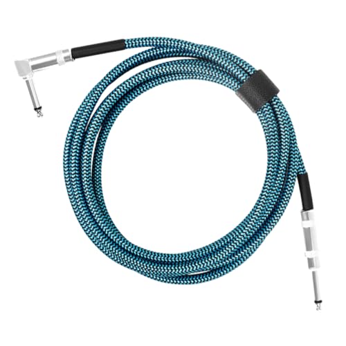 SWOOMEY Gitarrenkabel Akustisch Kabel Für E-gitarre Jack Kabel Für Elektrische Gitarre Schnüre Verbinden Flechten Männlich Bass-effektkabel Gitarrenteile Kupferkern Blue SWOOMEY Gitarrenkabel Akustisch Kabel Für E-gitarre Jack Kabel Für Elektrische Gitarre Schnüre Verbinden Flechten Männlich Bass-effektkabel Gitarrenteile Kupferkern Blue von SWOOMEY