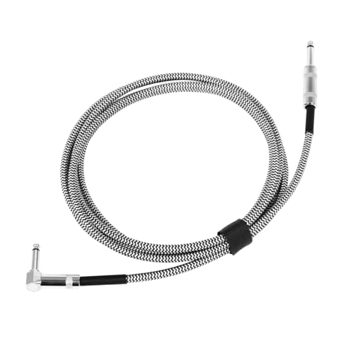 SWOOMEY Gitarrenkabel Verbinden Schwarz Rechts Kabel Für Gitarreninstrumente Lärm Patch Die Ermäßigung Gitarrenzubehör Audioverbindungskabel Geflochtener Nylondraht SWOOMEY Gitarrenkabel Verbinden Schwarz Rechts Kabel Für Gitarreninstrumente Lärm Patch Die Ermäßigung Gitarrenzubehör Audioverbindungskabel Geflochtener Nylondraht von SWOOMEY