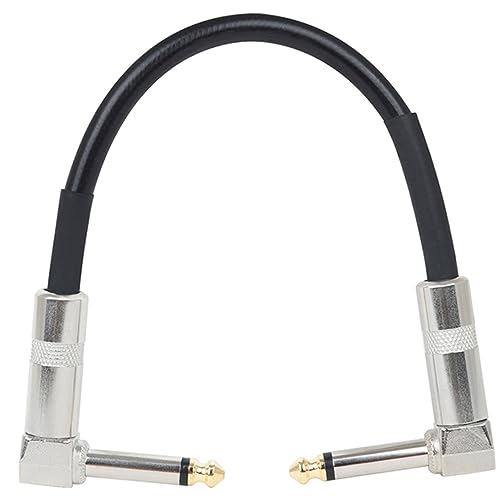 SWOOMEY Professionelles Gitarreneffektkabel mit Metallstecker für Gitarreneffektgeräte und Daisy Chains Langlebig und Praktisch für Musiker von SWOOMEY
