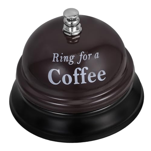 SWOOMEY Service Bell mit Elegantem Design Laut Klingende Tischglocke für Restaurants Hotels und Braun Effektive Hilfe für Mealtime Benachrichtigungen und Schnelle Unterstützung SWOOMEY Service Bell mit Elegantem Design Laut Klingende Tischglocke für Restaurants Hotels und Braun Effektive Hilfe für Mealtime Benachrichtigungen und Schnelle Unterstützung von SWOOMEY