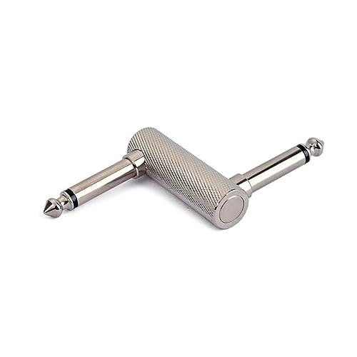 SWOOMEY Z Effektpedal Stecker für Gitarre und Bass Gitarrenpedalkoppler Adapter für Pedal Board Zubehör Silber Langlebig und Rauscharm von SWOOMEY