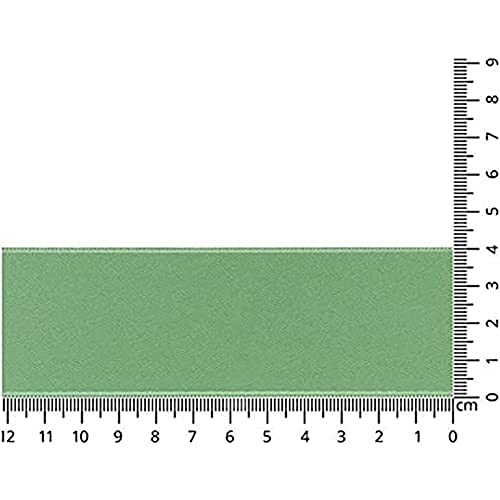 SWS 22355-0040-0804 Satinband, 100Prozent Polyester, 0804 Grün, 25 m x 40 mm SWS 22355-0040-0804 Satinband, 100Prozent Polyester, 0804 Grün, 25 m x 40 mm von SWS