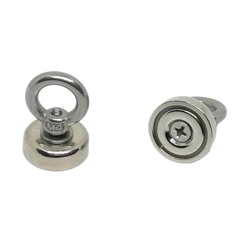 SWVYDC Buttonmaschine Button Badge Press Maschine Mit Edelstahlring Ösenschraube Magnethakenhalter Durchmesser 16mm-60mm(Dia 20mm) von SWVYDC