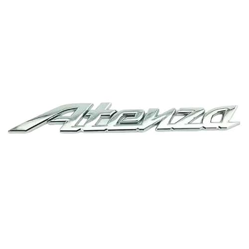 SXDZHK Auto Emblem für Mazda CX-30 2019-2023, Badge Aufkleber Emblem Badge Auto Sticker Abziehbild Buchstaben Kofferraum Aufkleber Selbstklebend Tuning Zubehör,A-Silver von SXDZHK