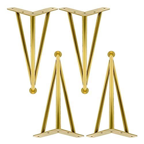 SXNFSX 4-teilige verstellbare Möbelbeine, Moderne Tischbeine im Industriestil, DIY-Metallfüße, Ersatz-Haarnadelbeine für Kaffeetisch-Schlafsofa,Gold-35cm/13.7in SXNFSX 4-teilige verstellbare Möbelbeine, Moderne Tischbeine im Industriestil, DIY-Metallfüße, Ersatz-Haarnadelbeine für Kaffeetisch-Schlafsofa,Gold-35cm/13.7in von SXNFSX