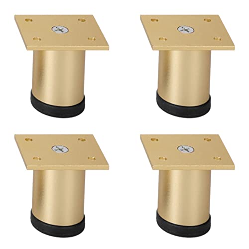 SXNFSX Verstellbare goldene Möbelbeine 6–40 cm, 120 mm Küchenfüße, Schrankfüße aus eloxiertem Aluminium, 4er-Pack, Ø 38 mm, perfekt für modernes Dekor, werten Sie Ihren Wohnstil auf SXNFSX Verstellbare goldene Möbelbeine 6–40 cm, 120 mm Küchenfüße, Schrankfüße aus eloxiertem Aluminium, 4er-Pack, Ø 38 mm, perfekt für modernes Dekor, werten Sie Ihren Wohnstil auf von SXNFSX