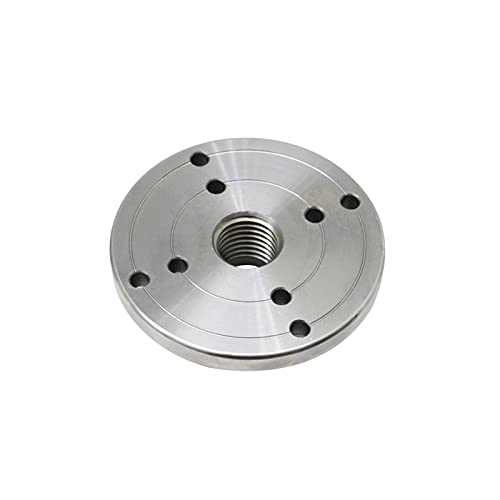 Drehmaschinenzubehör, 3D-Drehmaschinenzubehör, 4 Zoll 100 mm Holzdrehmaschinenfutter-Planscheibe M33 x 3,5/1 Zoll x 8TPI Gewindeflansch-Planscheibe Zubehör for Holzbearbeitungsdrehwerkzeuge(M18 x 2,5) Drehmaschinenzubehör, 3D-Drehmaschinenzubehör, 4 Zoll 100 mm Holzdrehmaschinenfutter-Planscheibe M33 x 3,5/1 Zoll x 8TPI Gewindeflansch-Planscheibe Zubehör for Holzbearbeitungsdrehwerkzeuge(M18 x 2,5) von SXPXP