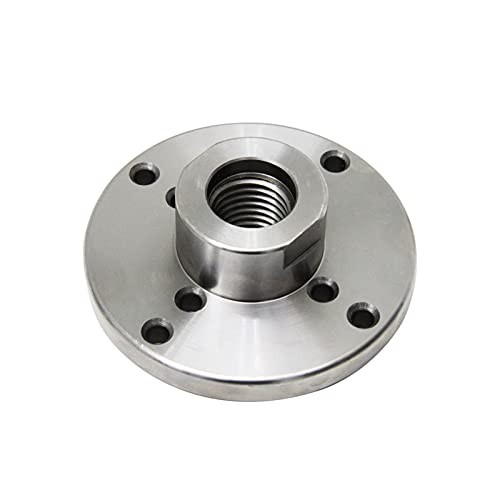 Drehmaschinenzubehör, 4-Zoll-Zubehör for Holzdrehmaschinen-Planscheiben, verschleißfest, praktisch, for M33 x 3,5-Gewinde-Planscheibe for Holzbearbeitungsmaschinen (100 mm, 1 Zoll x 8 TPI)(100mm M33x3 von SXPXP
