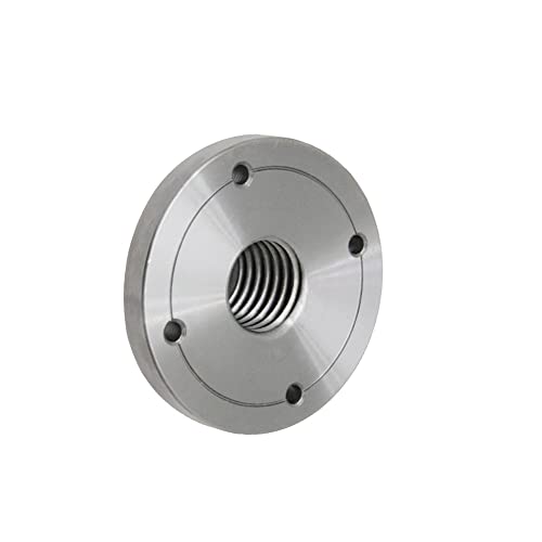 SXPXP Drehmaschinenzubehör, 3 Zoll 75 mm Flansch-Planscheibe Holzdrehfutter M33 X 3,5 / M18 X 2,5/1'' X 8 TPI Gewinde-Planscheibe Holzbearbeitungs-Drehwerkzeuge Zubehör SXPXP Drehmaschinenzubehör, 3 Zoll 75 mm Flansch-Planscheibe Holzdrehfutter M33 X 3,5 / M18 X 2,5/1'' X 8 TPI Gewinde-Planscheibe Holzbearbeitungs-Drehwerkzeuge Zubehör von SXPXP