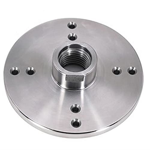 SXPXP Drehmaschinenzubehör, Drehmaschinenfutterplatte for die Holzbearbeitung, 1 Zoll x 8 TPI, Flansch-Planplatte, Drehmaschinenzubehör for die Holzbearbeitung(100mm (1 8tpi))(150mm (1 8tpi)) von SXPXP