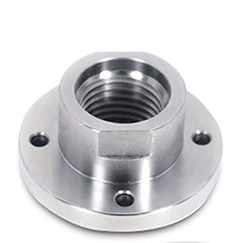 SXPXP Drehmaschinenzubehör, Drehmaschinenfutterplatte for die Holzbearbeitung, 1 Zoll x 8 TPI, Flansch-Planplatte, Drehmaschinenzubehör for die Holzbearbeitung(100mm (1 8tpi))(75mm (1 8tpi)) von SXPXP