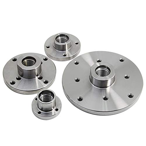 SXPXP Drehmaschinenzubehör, Holzdrehfutter-Planscheibe M33 x 3,5/1 Zoll x 8 TPI / M18 x 2,5 Gewinde-Planscheibe Holzbearbeitungs-Drehwerkzeuge Zubehör Edelstahl(100mm M18X2.5)(150mm 1inchX8TPI) von SXPXP