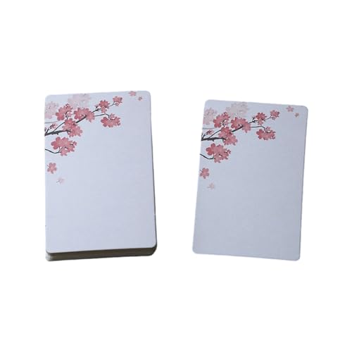 20 Blatt Bastelkarten, 5,7 x 8,9 cm, unliniert, für Hochzeit, Valentinstag, Weihnachten, Dankeskarten, Kunstkarten zum Zeichnen von SXRQ