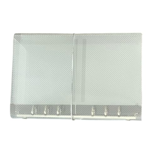 A 6/A 7 Notizbucheinband, transparent, Ordner, Ordner, Sichtbuch, dreifach gefaltet, für den täglichen Gebrauch, transparent, dreifach gefaltet von SXRQ