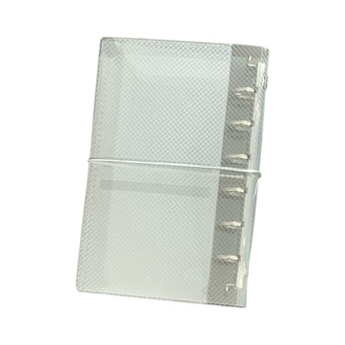 A 6/A 7 Notizbucheinband, transparent, Ordner, Ordner, Sichtbuch, dreifach gefaltet, für den täglichen Gebrauch, transparent, dreifach gefaltet von SXRQ