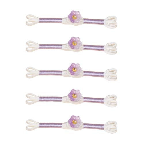Cheongsam-Knoten-Knöpfe, Nähverschlüsse, chinesischer Knoten, Blume, dekorative Knöpfe für Kleidung, Dekoration, gewebte Kleidung, 5 Stück von SXRQ