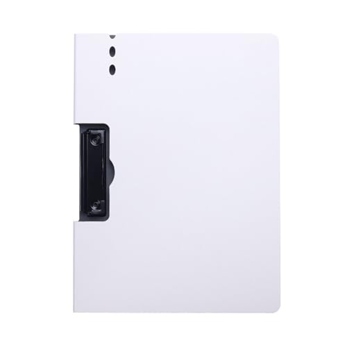 Klapp-Klemmbrett mit Metallclip, 32 x 24 cm, Standardgröße, Klemmbretter, Aktenordner, Schreibtafel für Büro, Metallclip, Aktenordner von SXRQ