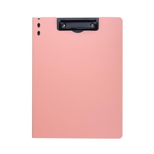 Klapp-Klemmbrett mit Metallclip, 32 x 24 cm, Standardgröße, Klemmbretter, Aktenordner, Schreibtafel für Büro, Metallclip, Aktenordner von SXRQ