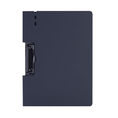 Klapp-Klemmbrett mit Metallclip, 32 x 24 cm, Standardgröße, Klemmbretter, Aktenordner, Schreibtafel für Büro, Metallclip, Aktenordner von SXRQ