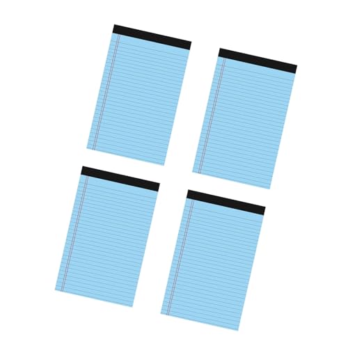 Kleine Notizblöcke, Notizblöcke, reißbar, liniert, für Notizen, Erinnerungen, linierte Papierblöcke, kleine Notizblöcke, Notizbuch, Kratzpads, 4 Stück von SXRQ
