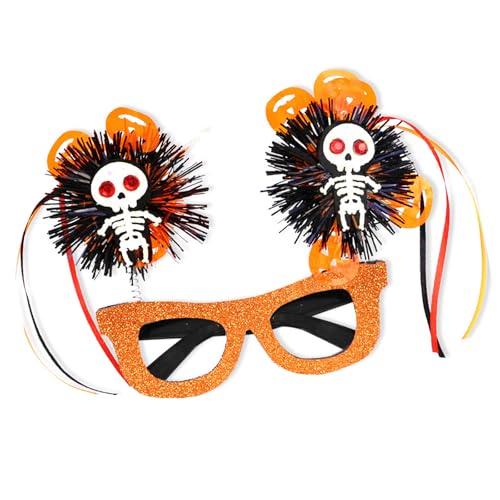 SXRQ Halloween Brille Festliche Brille Lametta Halloween Party Dekorationen Halloween Einzigartige Skelett Foto Requisiten SXRQ Halloween Brille Festliche Brille Lametta Halloween Party Dekorationen Halloween Einzigartige Skelett Foto Requisiten von SXRQ