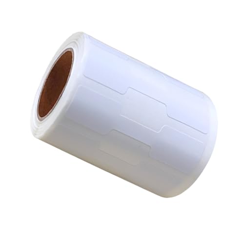 Schmuckaufkleber, stark klebend, Preisetiketten, handgefertigt, natürliches Kraftpapier, Etiketten für Dekoration, Schmuck, Identifikation, Hangtags, 500 Stück von SXRQ