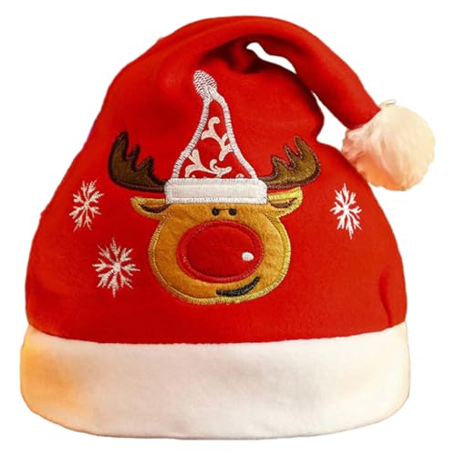 Weihnachtsmütze für Festivals, Familientreffen, Party, Elch/Schneemann, Weihnachtsmannmütze, Urlaubsrequisiten, Kopfbedeckung, Weihnachtsmütze Weihnachtsmütze für Festivals, Familientreffen, Party, Elch/Schneemann, Weihnachtsmannmütze, Urlaubsrequisiten, Kopfbedeckung, Weihnachtsmütze von SXRQ