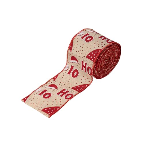 Wiederverwendbares Weihnachts-Stoffband für Baumschmuck, Treppengeländer, Heimdekoration, lange Feiertagsparty-Zubehör, beschäftigte Hausmacher, Partyband von SXRQ