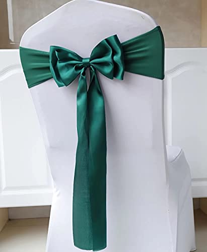 Stretch-Stuhlschärpen, Doppelschleifen, Stuhlbänder, Spandex, Stuhlbezug, Dekoration für Hochzeit, Party, Geburtstag, Bankett, Weihnachten, Veranstaltungen, Stuhldekoration, Stuhlschleife, Dunkelgrün Stretch-Stuhlschärpen, Doppelschleifen, Stuhlbänder, Spandex, Stuhlbezug, Dekoration für Hochzeit, Party, Geburtstag, Bankett, Weihnachten, Veranstaltungen, Stuhldekoration, Stuhlschleife, Dunkelgrün von SXXXLDNG
