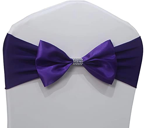 Stuhl-Schärpe, Spandex, Stuhlschärpen, Schleifen gebunden für Hochzeit, Stühle, Dekorationen, Stuhlschärpen, Abdeckung für Jahrestag, Party, Zeremonie, besondere Anlässe, Dekoration (lila, 12 Stück) Stuhl-Schärpe, Spandex, Stuhlschärpen, Schleifen gebunden für Hochzeit, Stühle, Dekorationen, Stuhlschärpen, Abdeckung für Jahrestag, Party, Zeremonie, besondere Anlässe, Dekoration (lila, 12 Stück) von SXXXLDNG