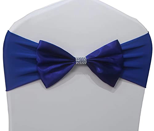 Stuhlschärpe Schleife Spandex Stuhlschärpen Schleifen gebunden für Hochzeit Stühle Dekorationen Stuhl Schärpen Abdeckung für Jahrestag Party Zeremonie Besondere Anlässe Dekoration (Königsblau, 50 Stuhlschärpe Schleife Spandex Stuhlschärpen Schleifen gebunden für Hochzeit Stühle Dekorationen Stuhl Schärpen Abdeckung für Jahrestag Party Zeremonie Besondere Anlässe Dekoration (Königsblau, 50 von SXXXLDNG