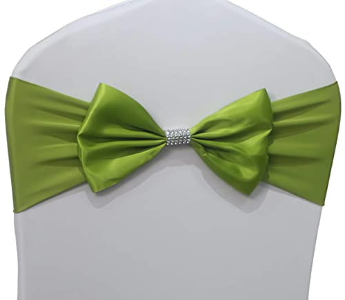 Stuhlschärpe Schleife Spandex Stuhlschärpen Schleifen gebunden für Hochzeit Stühle Dekorationen Stuhl Schärpen Abdeckung für Jubiläum Party Zeremonie besondere Anlässe Dekoration (Grasgrün, 100 Stück) Stuhlschärpe Schleife Spandex Stuhlschärpen Schleifen gebunden für Hochzeit Stühle Dekorationen Stuhl Schärpen Abdeckung für Jubiläum Party Zeremonie besondere Anlässe Dekoration (Grasgrün, 100 Stück) von SXXXLDNG