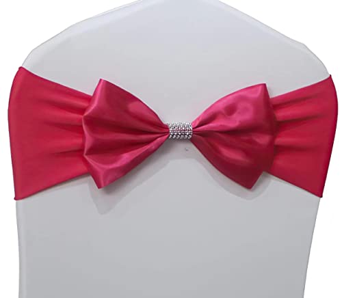 Stuhlschärpe Schleife Spandex Stuhlschärpen Schleifen gebunden für Hochzeit Stühle Dekorationen Stuhl Schärpen Abdeckung für Jubiläum Party Zeremonie besondere Anlässe Dekoration (Rose Red, 100 Stück) Stuhlschärpe Schleife Spandex Stuhlschärpen Schleifen gebunden für Hochzeit Stühle Dekorationen Stuhl Schärpen Abdeckung für Jubiläum Party Zeremonie besondere Anlässe Dekoration (Rose Red, 100 Stück) von SXXXLDNG