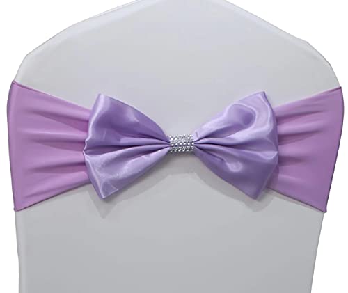 Stuhlschärpe Schleife Spandex Stuhlschärpen Schleifen gebunden für Hochzeit Stühle Dekorationen Stuhl Schärpen Abdeckung für Jubiläum Party Zeremonie besondere Anlässe Dekoration (Hellviolett, 100 Stuhlschärpe Schleife Spandex Stuhlschärpen Schleifen gebunden für Hochzeit Stühle Dekorationen Stuhl Schärpen Abdeckung für Jubiläum Party Zeremonie besondere Anlässe Dekoration (Hellviolett, 100 von SXXXLDNG