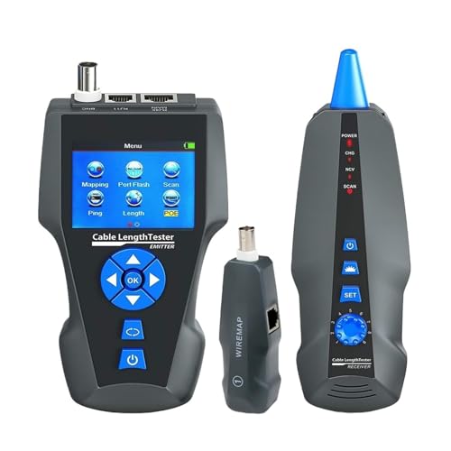 NF-8601S Netzwerkkabeltester Mit PoE/PING-Funktion, LCD-Display, Kabel-Tracker, Länge Messen, Wiremap-Tester, Netzwerk-Tool Genaue Identifizierung NF-8601S Netzwerkkabeltester Mit PoE/PING-Funktion, LCD-Display, Kabel-Tracker, Länge Messen, Wiremap-Tester, Netzwerk-Tool Genaue Identifizierung von SXYGYWA