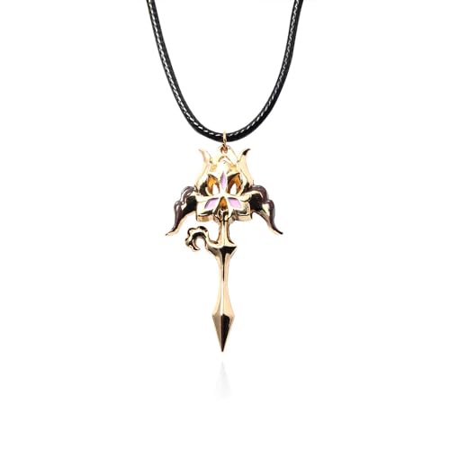 SXYNIO Hon Kai Star Rail Halskette Luocha Kreuz Anhänger Schmuck Luocha Cosplay Zubehör SXYNIO Hon Kai Star Rail Halskette Luocha Kreuz Anhänger Schmuck Luocha Cosplay Zubehör von SXYNIO