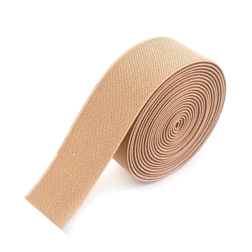 SYBNIKOLF Gummiband für Nähen, 5 Meter 10–50 mm buntes Nylon-Gurtband, Kleidung, DIY-Nähzubehör, rot, 10 mm(Color a,38mm) von SYBNIKOLF