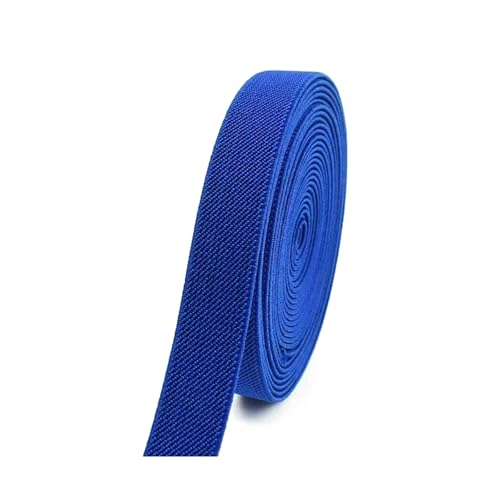 SYBNIKOLF Gummiband für Nähen, 5 Meter 10–50 mm for Hosen Taille Gummiband DIY Unterwäsche Kleidung Nähzubehör, rot, 20 mm(Royal Blue,38mm) von SYBNIKOLF